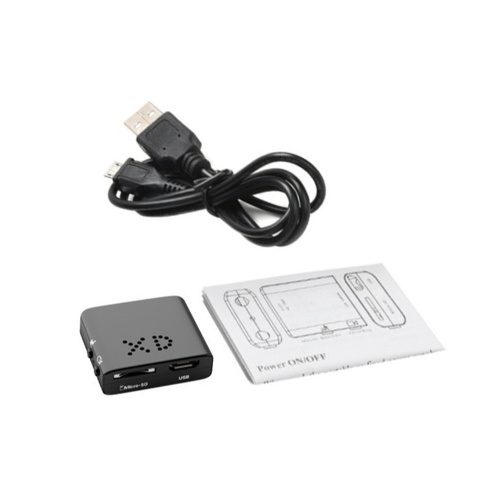 Smart Camera Recording 1080P Security Camcorder Motion Detection and Continuous Portable Infrared Night Viewing Micro Camera for Home Office Warehouse Store Backyard 