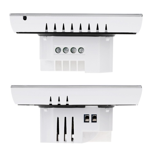 3A 110-230V Weekly Programmable LCD Display Touch Screen Water Heating Thermostat Room Temperature Controller 