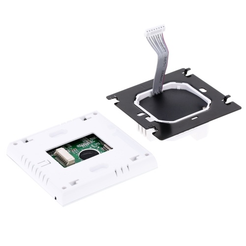 3A 110-230V Weekly Programmable LCD Display Touch Screen Water Heating Thermostat Room Temperature Controller 
