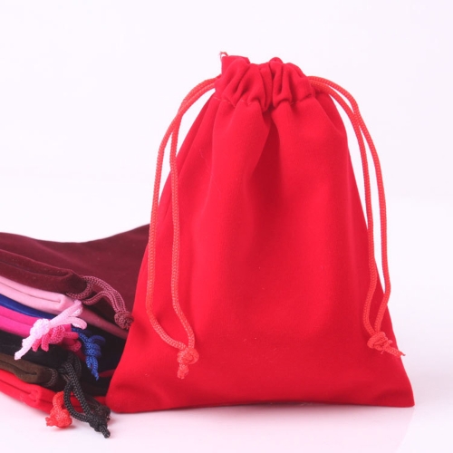 

1шт 4.0 * 4.7 "Качество Lint сумки авоська Портативный Малый высокий с Drawstring для ювелирных изделий венчания партии Рождествен