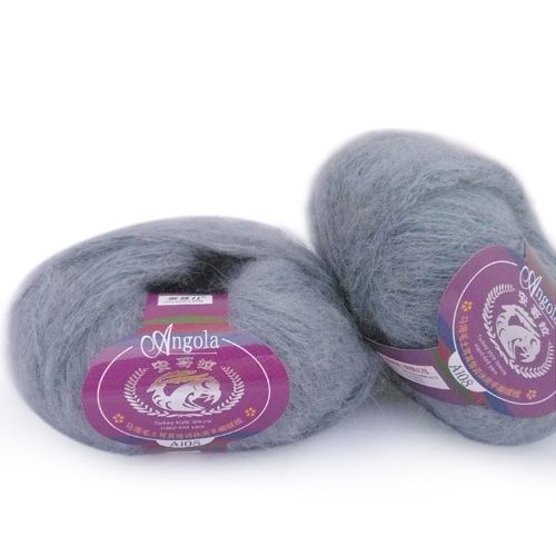 

One Skein Mohair Рука Вязание Мягкая пряжа Мастурбация Ребенка Тонкая шерсть Вязание крючком Нитки Шарф Нежные гладкие женщины Дет