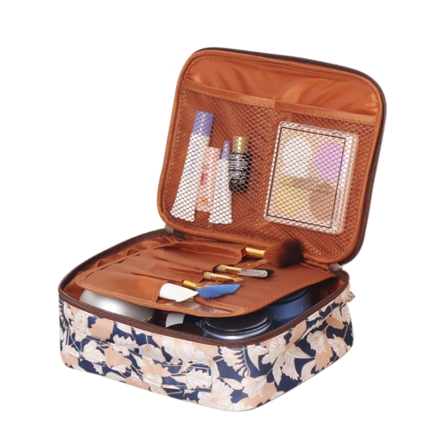 Flamingo Cosmetología Estuche Cosmético Cremallera Doble Mujeres Organizador de Viajes Impermeable Bolsa de Almacenamiento de Gran Capacidad Portátil Bolsas de Maquillaje Kits de Higiene A1