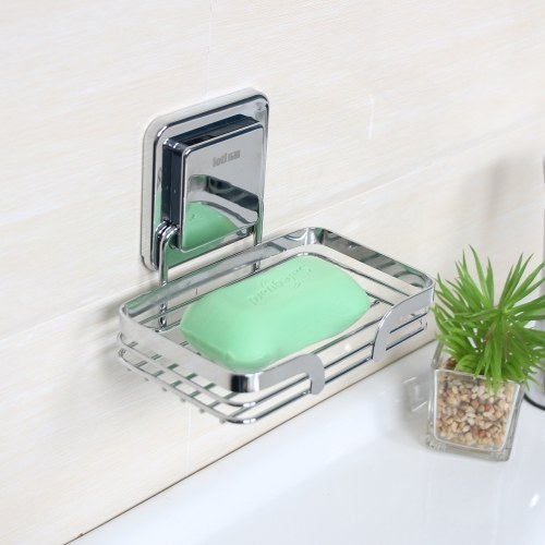 

Stainless Steel Easy Installation Mobile Phone Paper Soap Rack Simple Toilet Soap Holder Bathroom Accessories