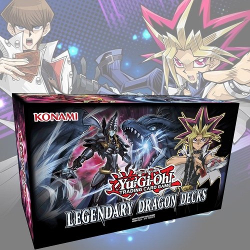 

Yu-Gi-Oh Легендарные колоды Дракона Запечатанная карта иллюстраций коробки