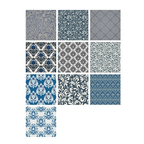 

10 Pcs/Set Self Adhesive Tile Stickers