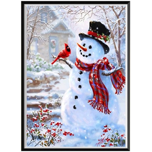 

Santa Claus Full Rhinestone Cross Stitch Diamond Painting Kit