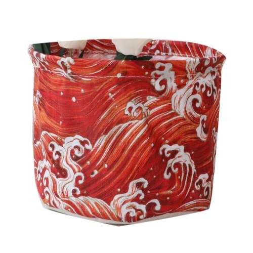 

Water-Resistant Lovely Cloth Art Storage Bucket