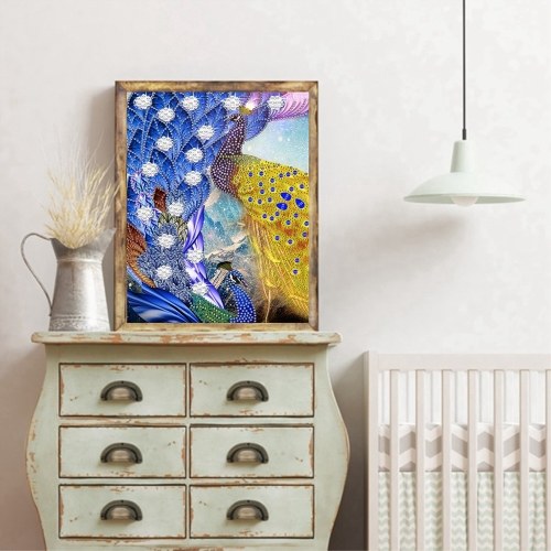 

New Upgrade Premium Quality DIY Handmade 5D Colorful Special Shape Diamond Painting Art Craft Ideals Gift for Room Wall Decoration