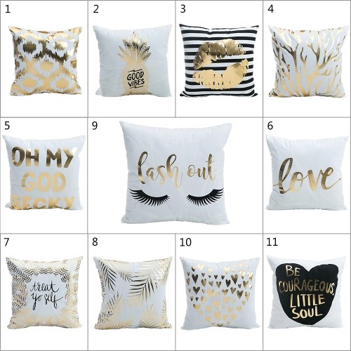 

Simple Fashion Home Decorative Throw Pillow Case Cover Protector Bed Sofa Car Waist Cushion Decor Gift