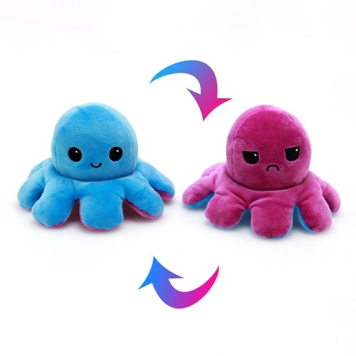 

Original Reversible Octopus Plushie Soft Plush Toy