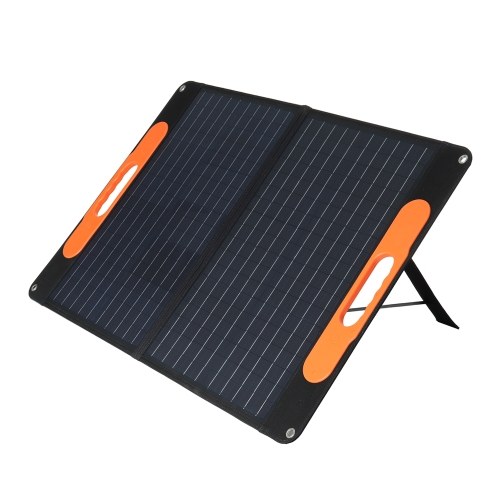 El panel plegable solar 60W, el panel de carga solar portátil del poder al aire libre del generador solar