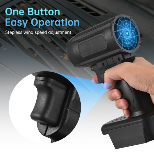 

Ручная электрическая воздушная тряпка Беспроводная портативная 1155 Вт 58000 об/мин Бесступенчатая скорость Регулируемая струя Сухая воздуходувка Перезаряжаемая батарея Работает одной кнопкой для домашнего автомобиля Промышленная очистка