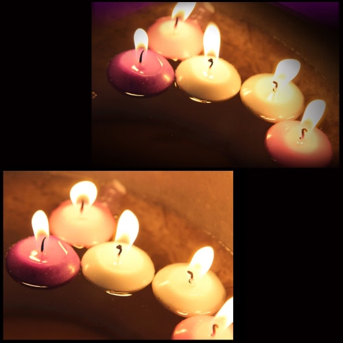

Douself 20pcs Water Floating Candles Home Decoration Valentine Wedding Birthday Party Dedals Paraffin Wax Candles