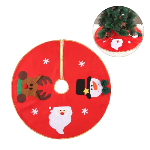 40 inches Dieter Red Christmas Tree Skirt