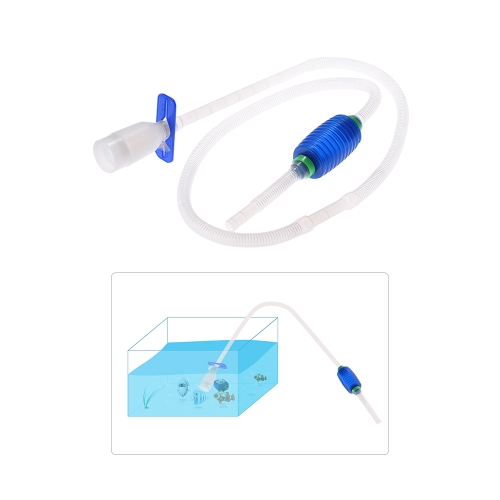 Aquarium Gravel Sand Cleaner Kit Cleaning Tool With Bpa Free Siphon For Small Fish Tank Quick Water Changing