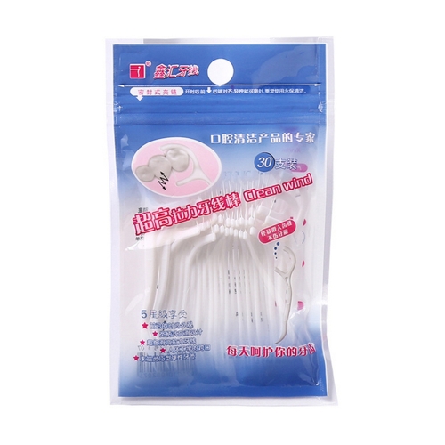 

Super Thin High Tension Baby Floss Cleaner Children's Flat Thread Flossing 30pcs
