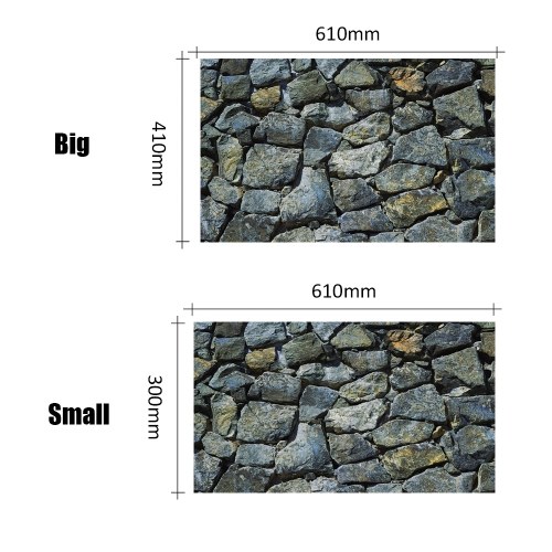 

PVC Waterproof Single Side Ocean Natural Landscape Fish Bowl Sticker Aquarium Background Poster Wall Picture