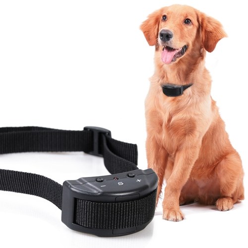 

Anti No Bark Shock Dog Trainer Stop Barking Pet Training Control Collar