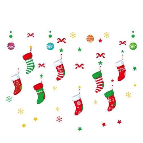 

Christmas Decorations Glass Window Stickers
