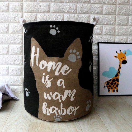 

Fresh Style Dirty Clothes Folding Storage Bucket