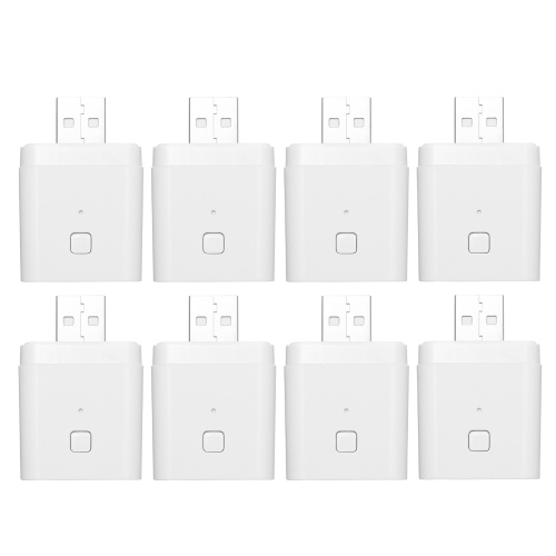 8PCS Tuya Micro 5V Wireless USB Smart Adaptor