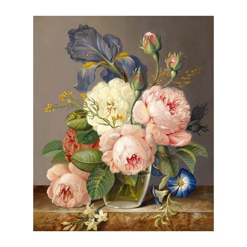 

12*16 Inch DIY 5D Diamond Painting Kit Full Drill Diamond Painting Tree Flower Pattern Acrylic Rhinestone Mosaic Painting Craft Home Wall Decor Gift Frameless