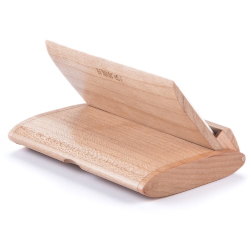 

Samdi High Quality Maple Wood Business Name Cards Card Case Holder
