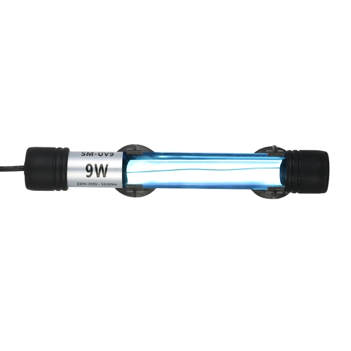 

7W UV Sterilization Lamp Light Submersible Ultraviolet Sterilizer Water Disinfection for Aquarium Fish Tank Pond AC220-240V