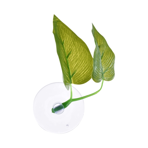 Artificial Plant Leaf Betta Hammock Fish Rest Bed Tropical Saltwater ...