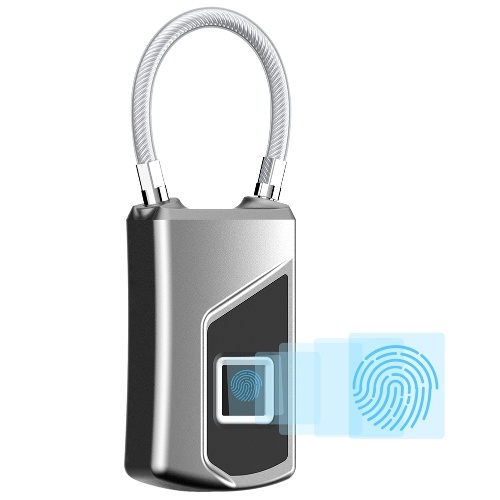 USB Rechargeable Smart Keyless Fingerprint Lock IP66