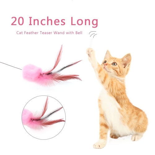 Cat Feather Teaser Wand