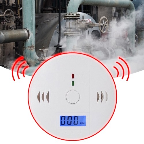 

Carbon Monoxide Alarm Detector Voice Alarm Safety Sensor Without Cell