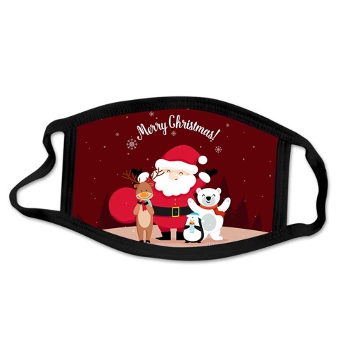 

1 Pack Anti-Dust Mouth Mask Merry Christmas Fashion Protective Face Masks
