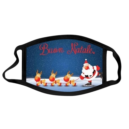 

Christmas Mask for Kids Christmas Printed Face Masks