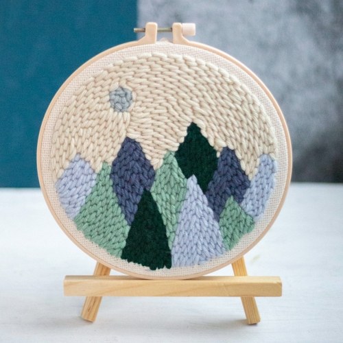 

DIY Embroidery Material Kit Poke Embroidery Set