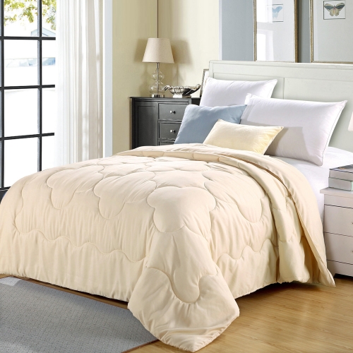 

230 * 230 CM Queen Size Reversible Flower Solid Winter Quilt Comforter Duvet Alternative Bedclothes Home Textiles