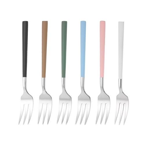 

Anself Лидирующего Flatware Вилок Западная Посуда для детей Детей из нержавеющей стали Хорошего качества плодов Fork