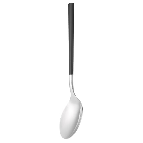 Anself High-end Flatware Spoon Western Tableware Stainless Steel Good Quality Soup Spoon