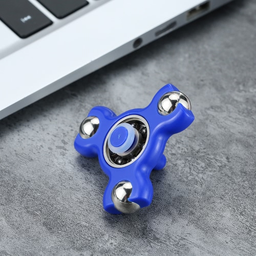 New Mini Pencil Hand Fidget Tri Spinner Finger Focus Tool Desk Toy Spin Widget for ADHD Children Adults Relieve Stress Anxiety Hybrid Ceramic Bearing