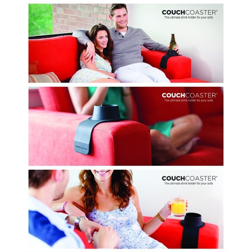 

Silicone Sofa Drinks Cup Holder Armrest Stand