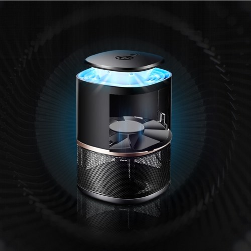 

USB Smart Light-Operated Mosquito Killer Lamp Тихий безызлучательный фотокатализатор Ошибка Репеллент для насекомых Электронный контроль вредителей Ультрафиолетовые лампы Killing Lamps Black
