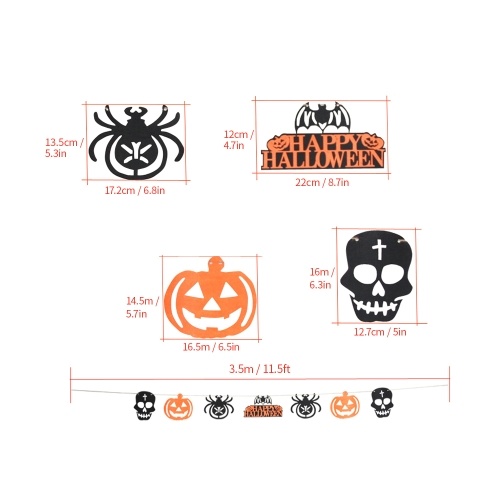 

Halloween Non-Woven Hanging Banner