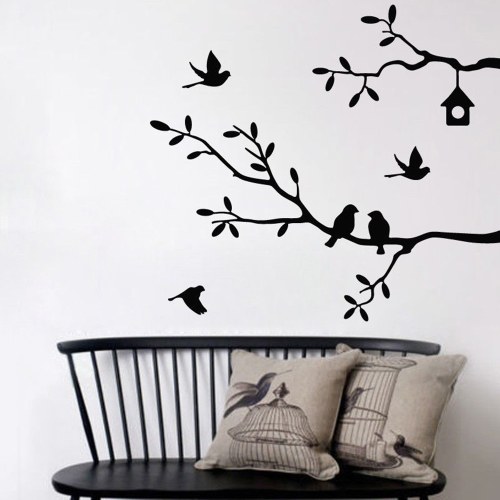 

Bedroom Living Room Branch & Birds Wall Sticker