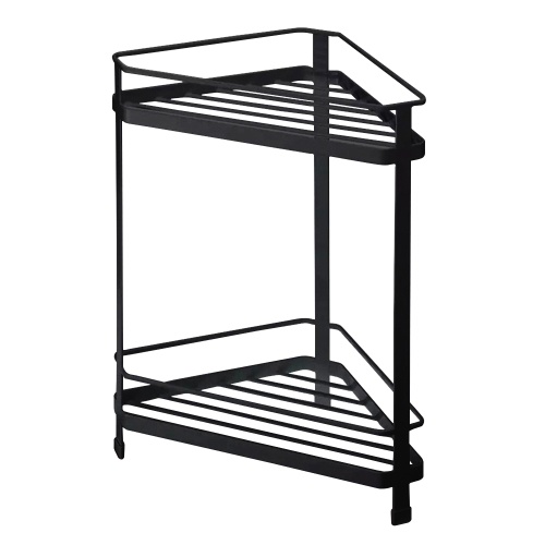 LSF2019019 Rack da pavimento a forma di ventaglio Rack di stoccaggio per treppiede Cucina Bagno Rack a forma di ventaglio ad angolo triangolare Scaffale di stoccaggio a più strati