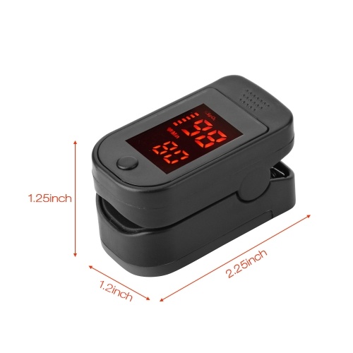 

Fingertip Pulse Oximeter LED Digital Display for Gauging Pulse Rate Blood Oxygen Saturation Ward Monitoring Home Health Care