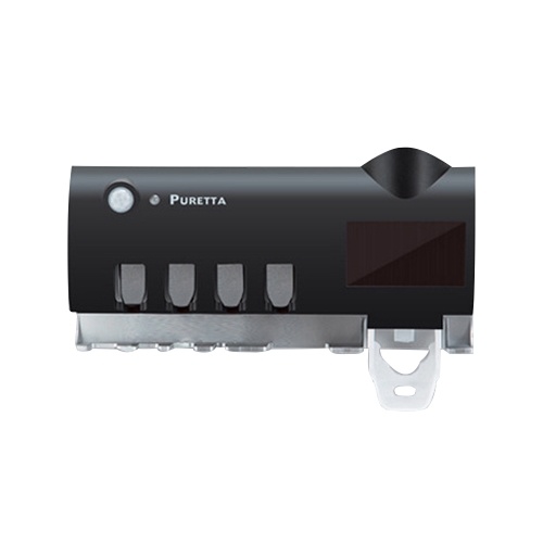 Detergente per spazzolini Portaspazzolino multifunzione a luce UV Portaspazzolino Ricarica USB Spazzolino da denti a raggi ultravioletti Spremi dentifricio automatico