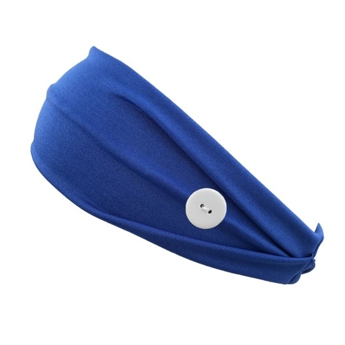 

Colorful Headband with Buttons for Face Mask