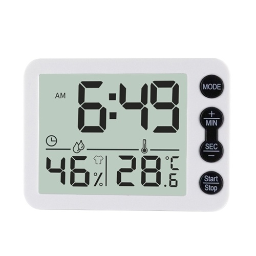 Temperature Humidity Indoor Clock