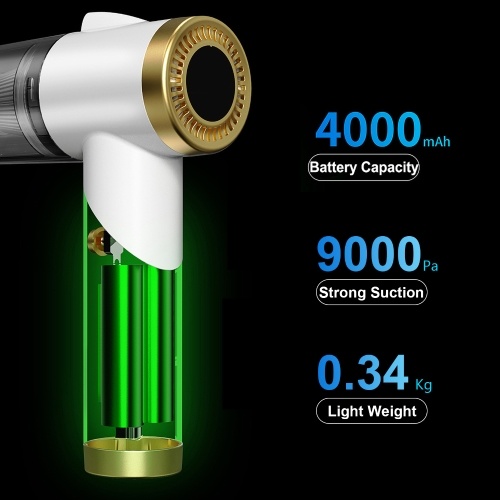 Cordless Handheld Dust Cleaner Mini Folding  Electric Rechargeable For Home Car Portable Vacuum Cleaner 