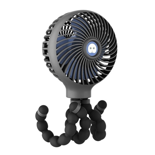 Portátil handeld mini ventilador carrinho de bebê ventilador com 3 velocidades ajustável